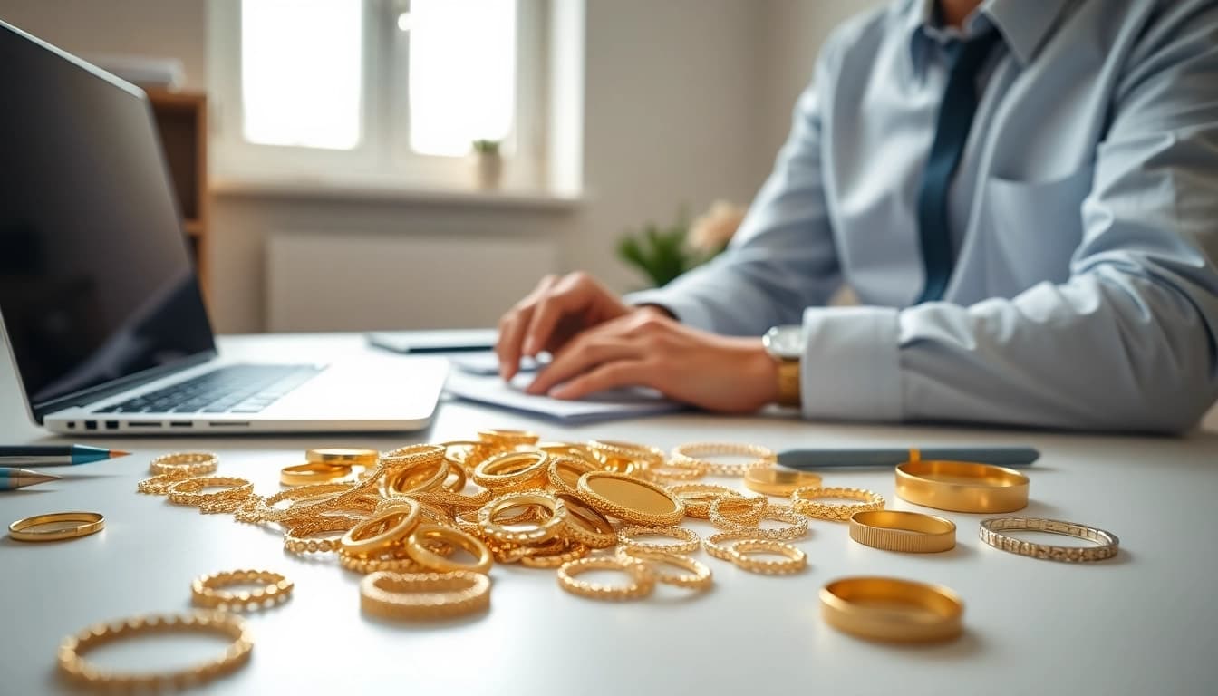 Vendi il tuo oro comodamente con compro oro a distanza in un ambiente professionale.