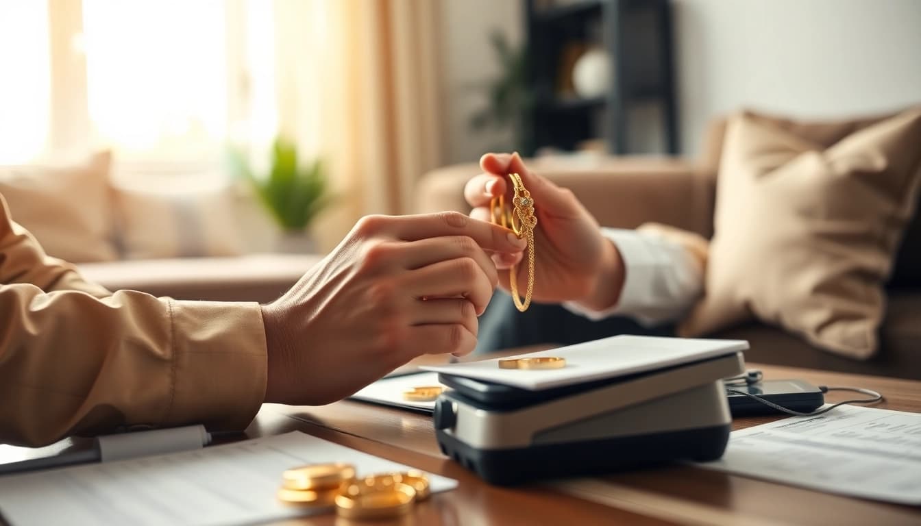 Vendi oro a distanza tramite il servizio di compro oro a distanza con valutazioni professionali e sicure.