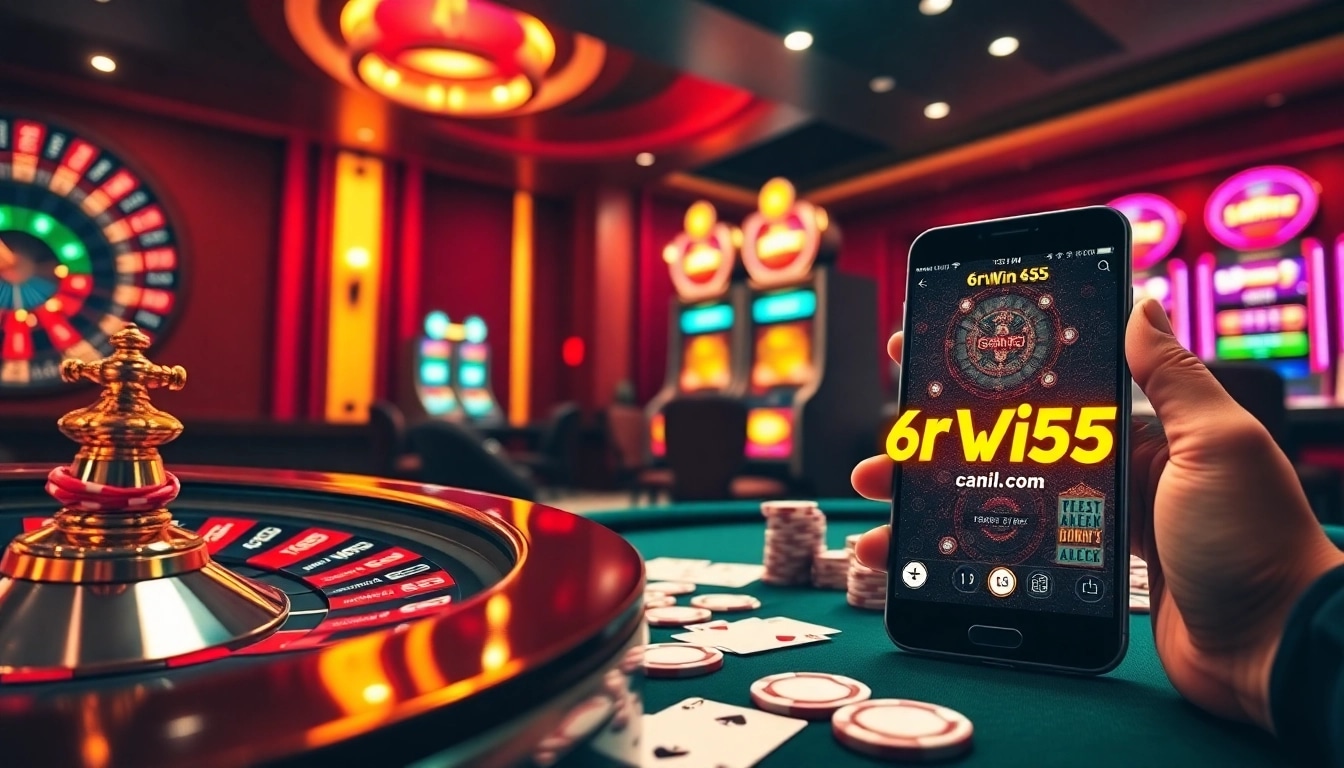 Experience excitement at 6rwin55 com with vibrant casino games and thrilling bets.