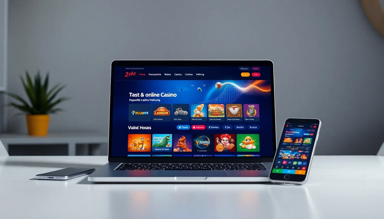 Homepage of Nhà cái uy tín nhất Việt Nam showcasing engaging online gambling interface and accessibility.