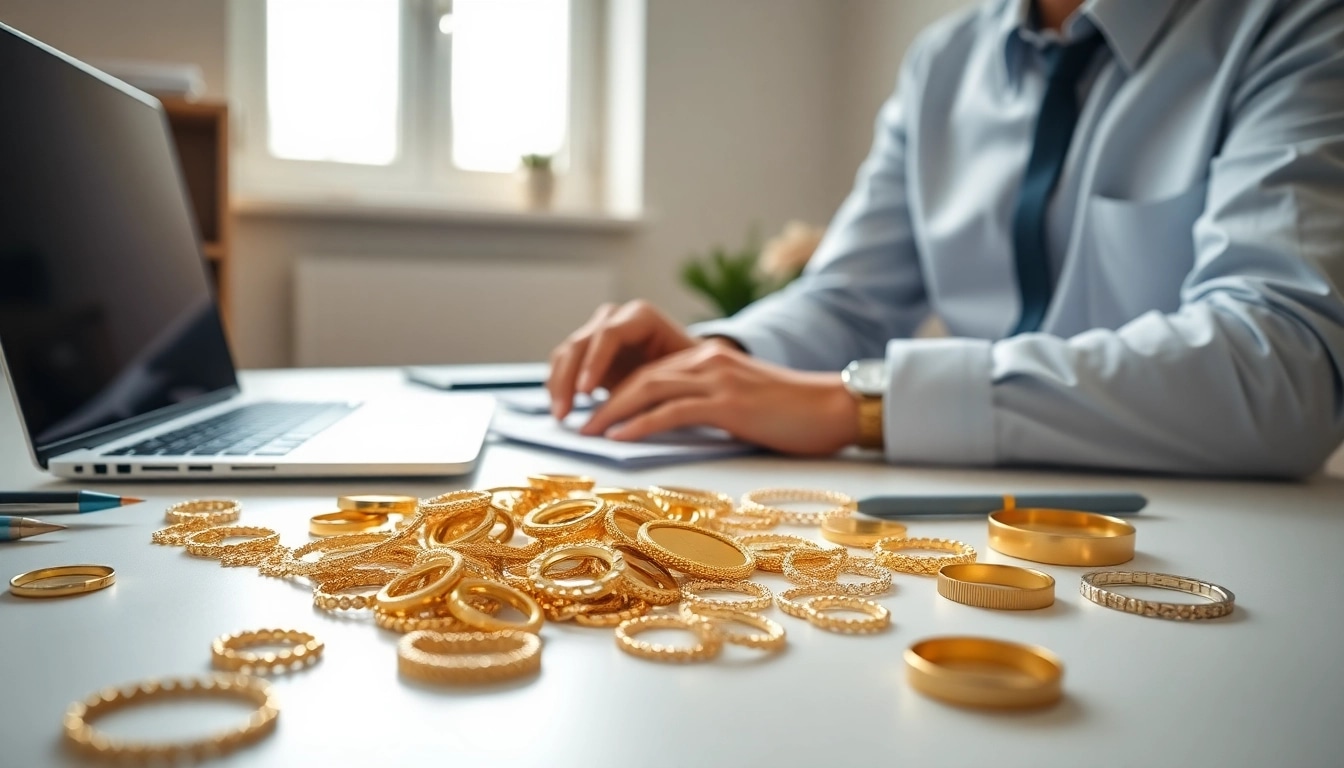 Vendi il tuo oro comodamente con compro oro a distanza in un ambiente professionale.