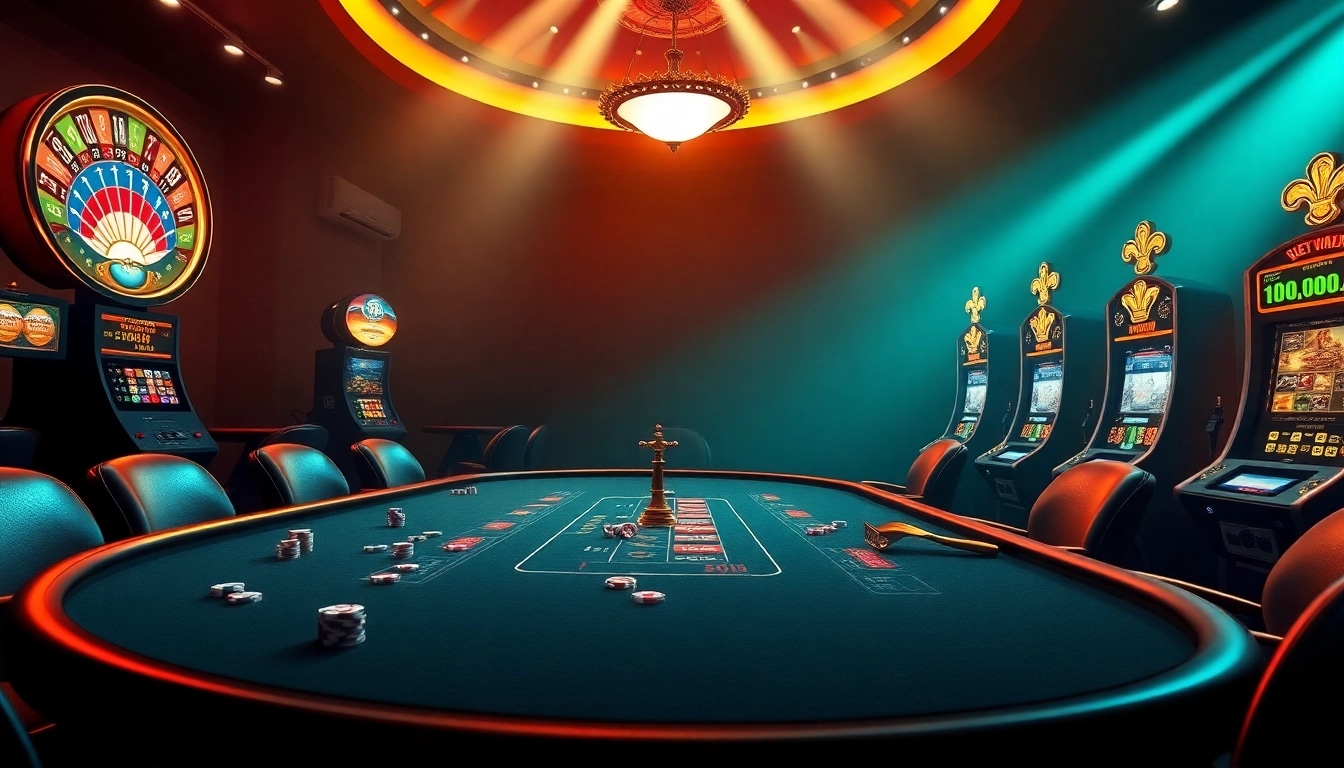 Experience elite online gambling at https://jun88site.com/ with vibrant poker games and luxurious casino visuals.