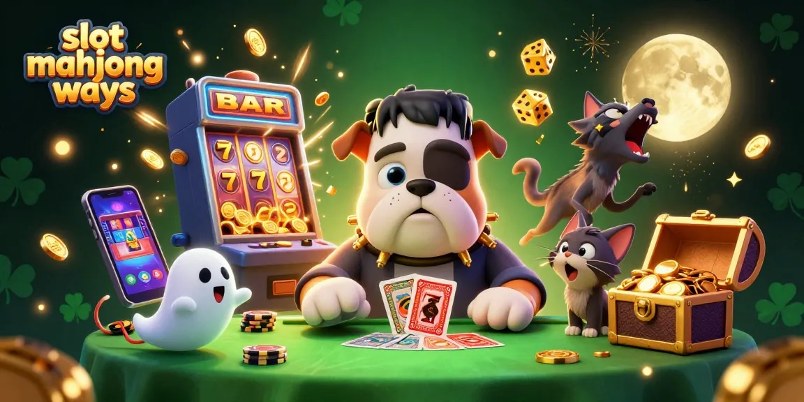 Experience thrilling gameplay with slot mahjong ways featuring exciting characters and game elements in a vibrant casino scene.