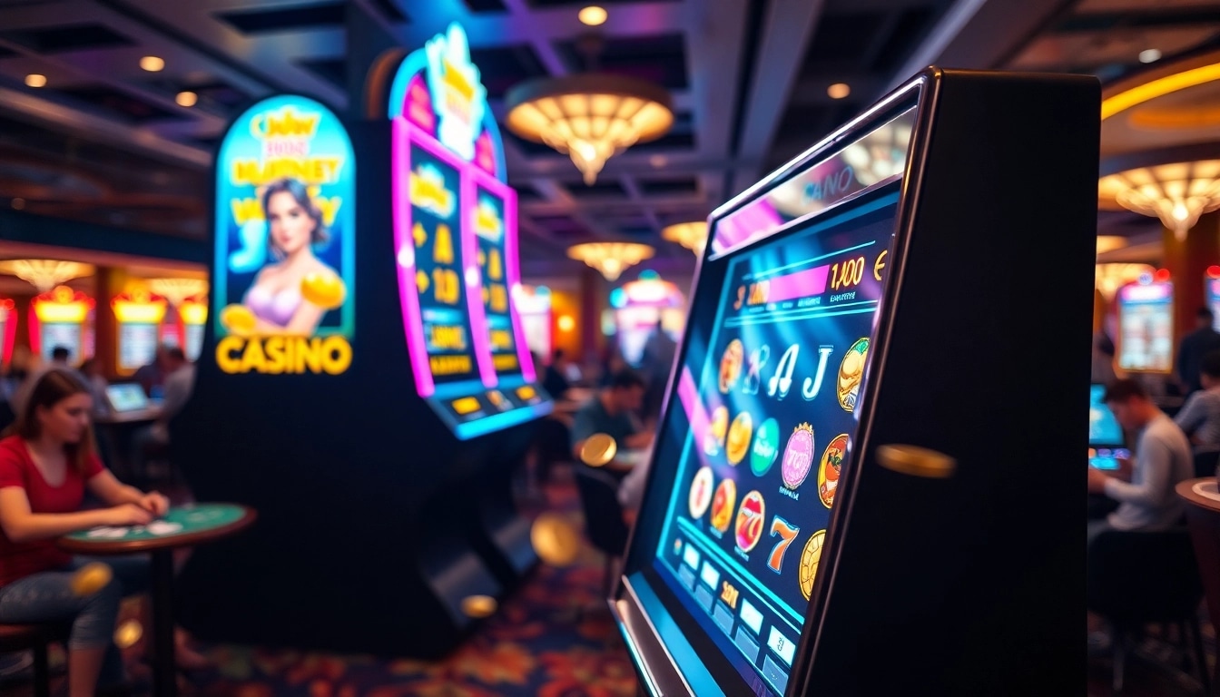 Menangkan jackpot di igamble247 slot dengan pemain penuh semangat di kasino.