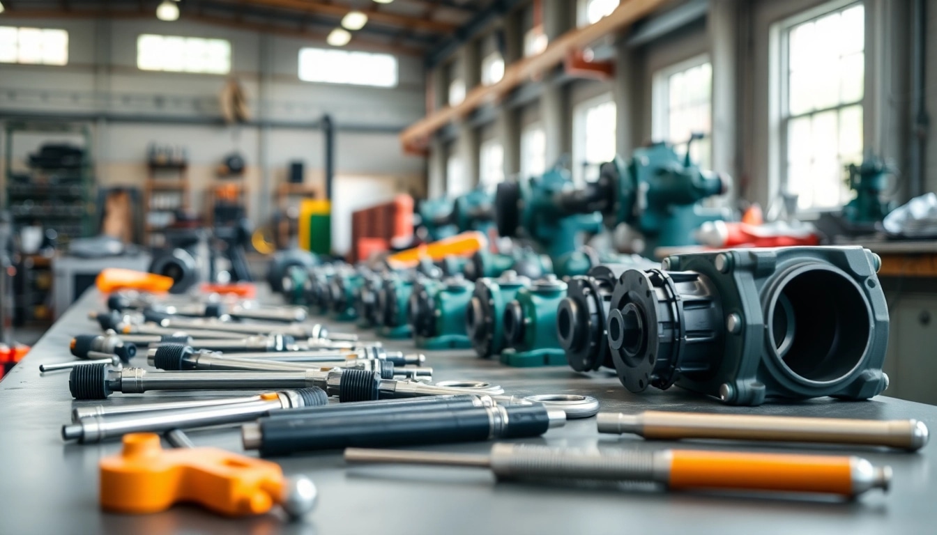 Technician performing hydraulic repair services on machinery, showcasing precision and professionalism.