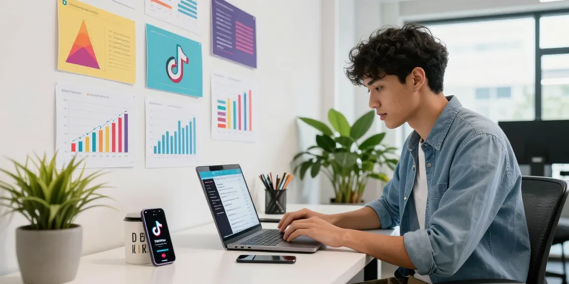 Best sites to buy TikTok views showcased in a lively digital marketing office