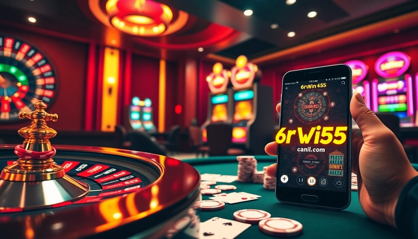 Experience excitement at 6rwin55 com with vibrant casino games and thrilling bets.