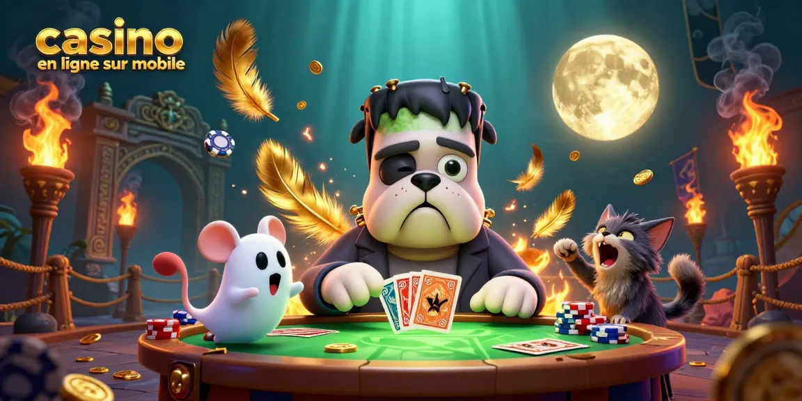 Illuminez votre expérience de jeu avec casino en ligne sur mobile, animations de cartes et personnages fantastiques.