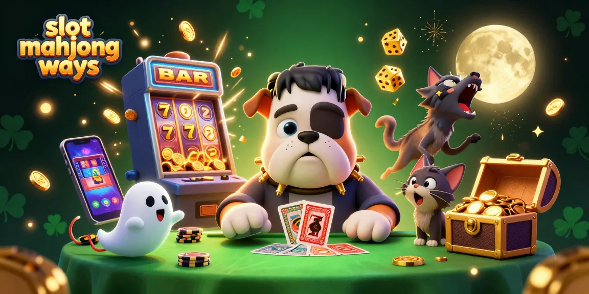 Experience thrilling gameplay with slot mahjong ways featuring exciting characters and game elements in a vibrant casino scene.