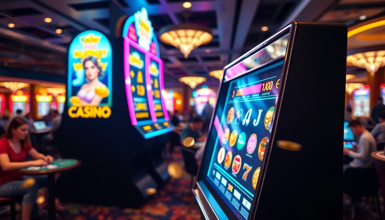 Menangkan jackpot di igamble247 slot dengan pemain penuh semangat di kasino.
