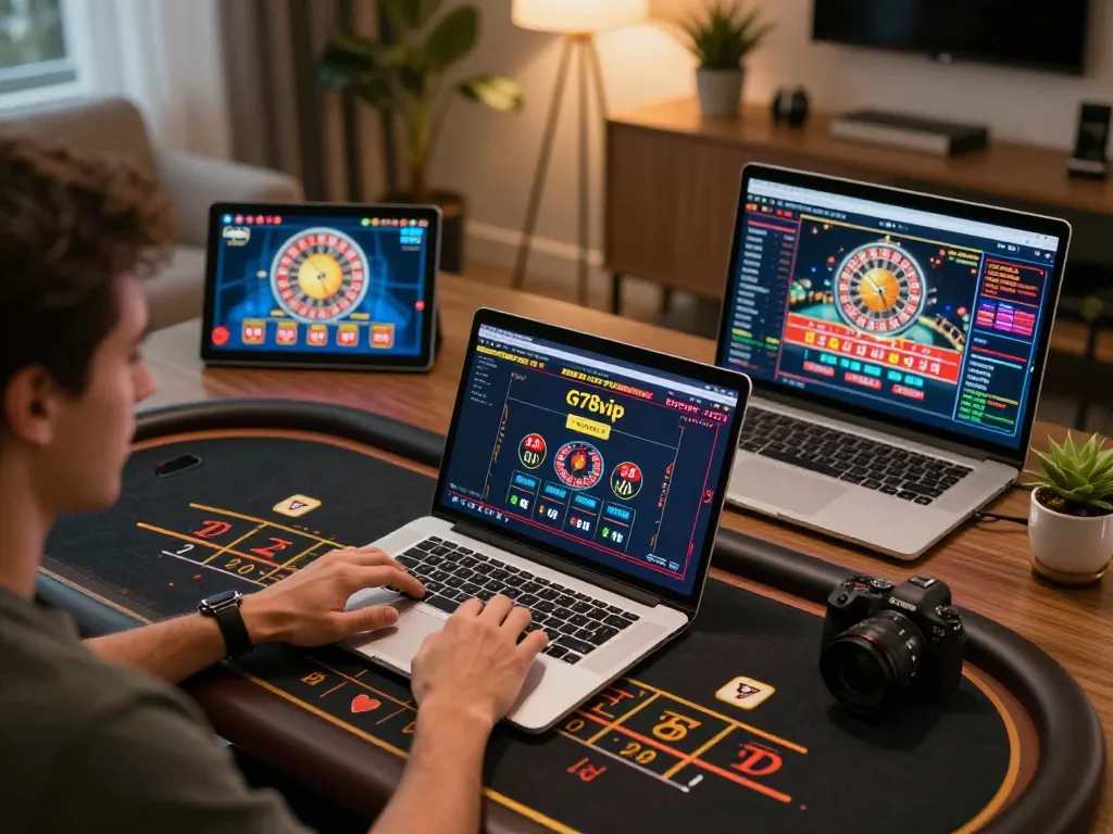 Player exploring diverse games at 678vip online casino, showcasing engaging gaming experience.
