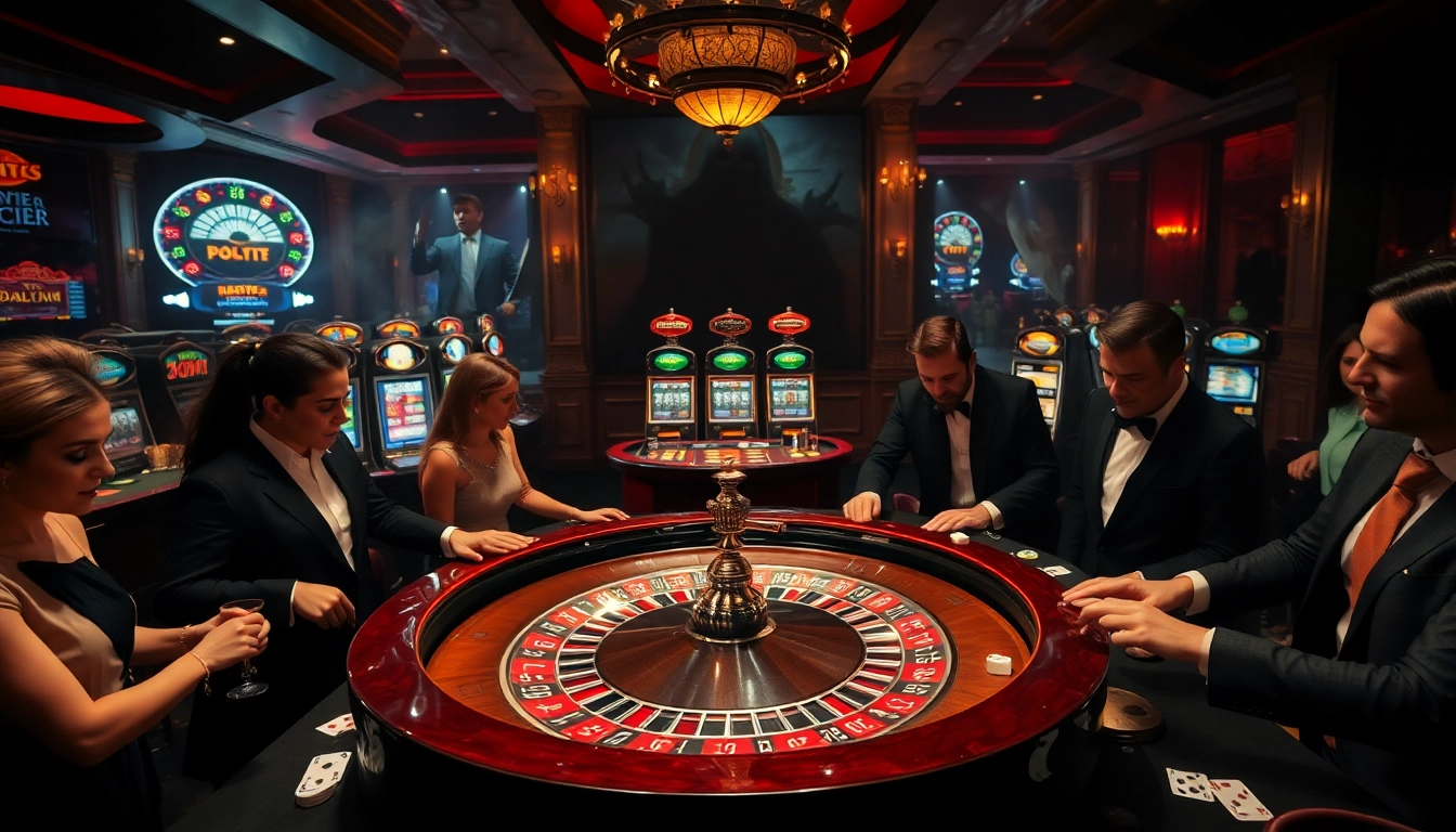 Engage in the thrilling world of gambling with Truyên ma kinh dị-inspired casino excitement.