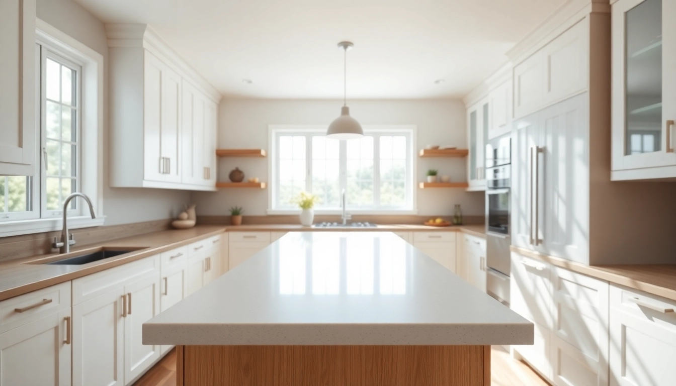 Cabinet Refacing Saint Petersburg FL enhances a modern kitchen's aesthetic with stylish design.