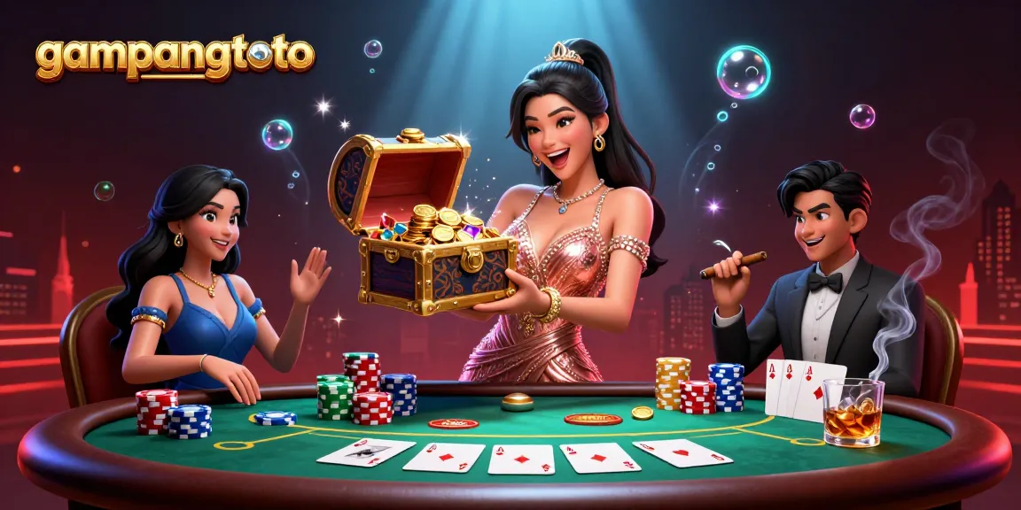 Win big with gampangtoto by exploring thrilling poker tables and treasure-filled adventures!