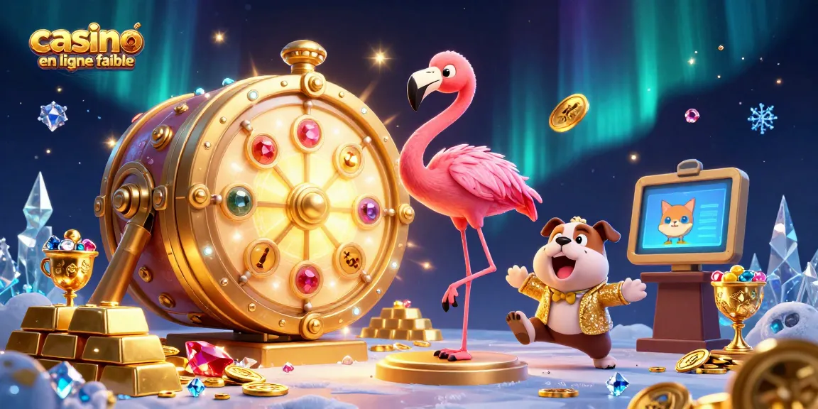 Découvrez casino en ligne fiable avec des éléments amusants et des prix étincelants dans cette illustration immersive.