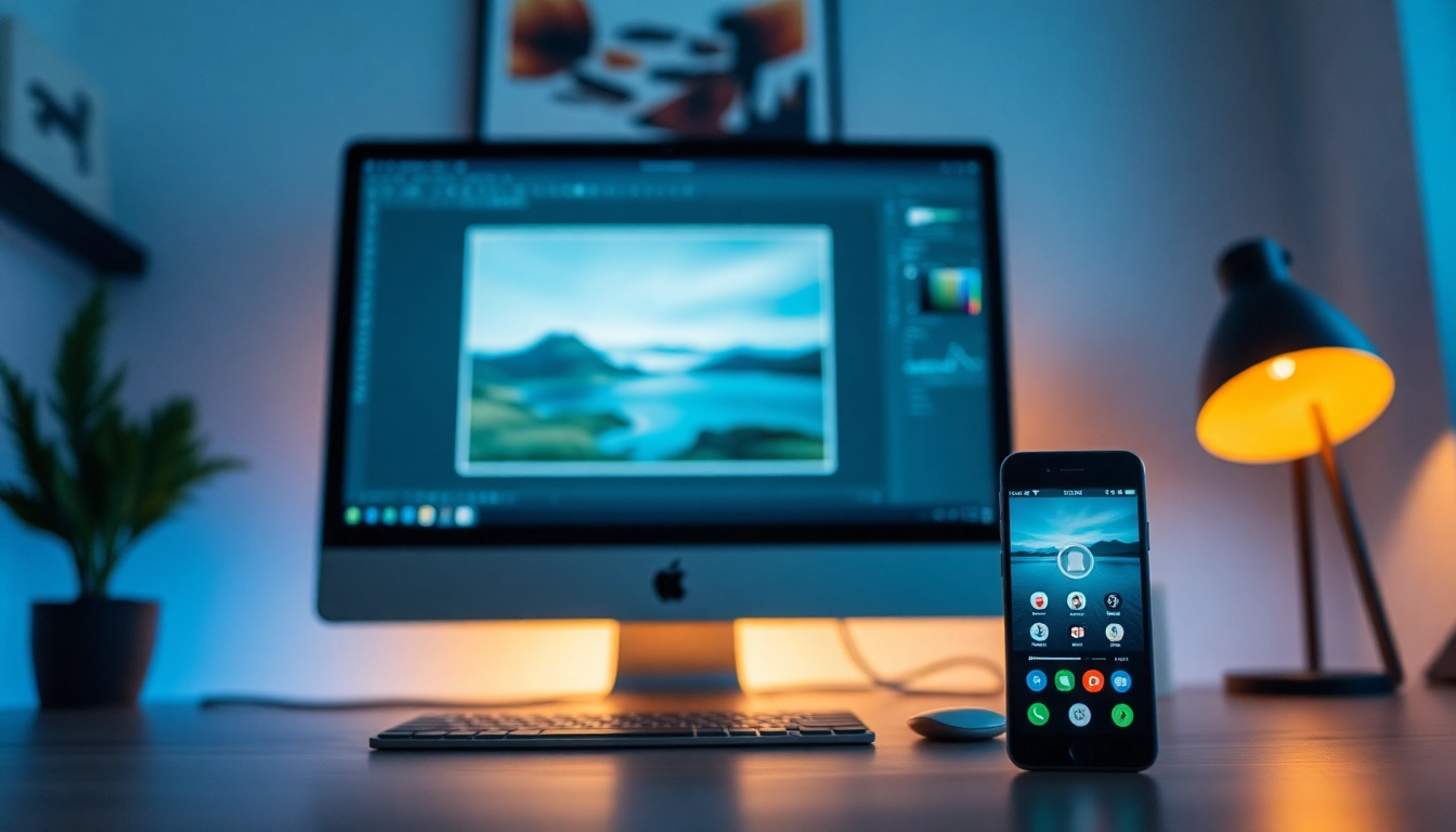 Crop image tool in action with vibrant UI and creative workspace.
