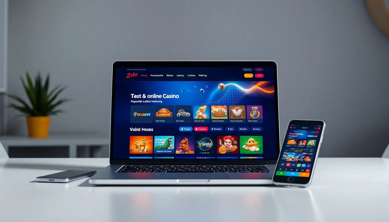 Homepage of Nhà cái uy tín nhất Việt Nam showcasing engaging online gambling interface and accessibility.