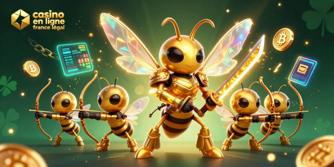 Jouez dans des casinos en ligne France légal avec une scène dynamique de personnages de jeu en 3D