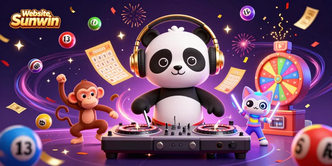 Experience thrilling gaming moments at Website Sunwin with dynamic animated characters and colorful casino elements.