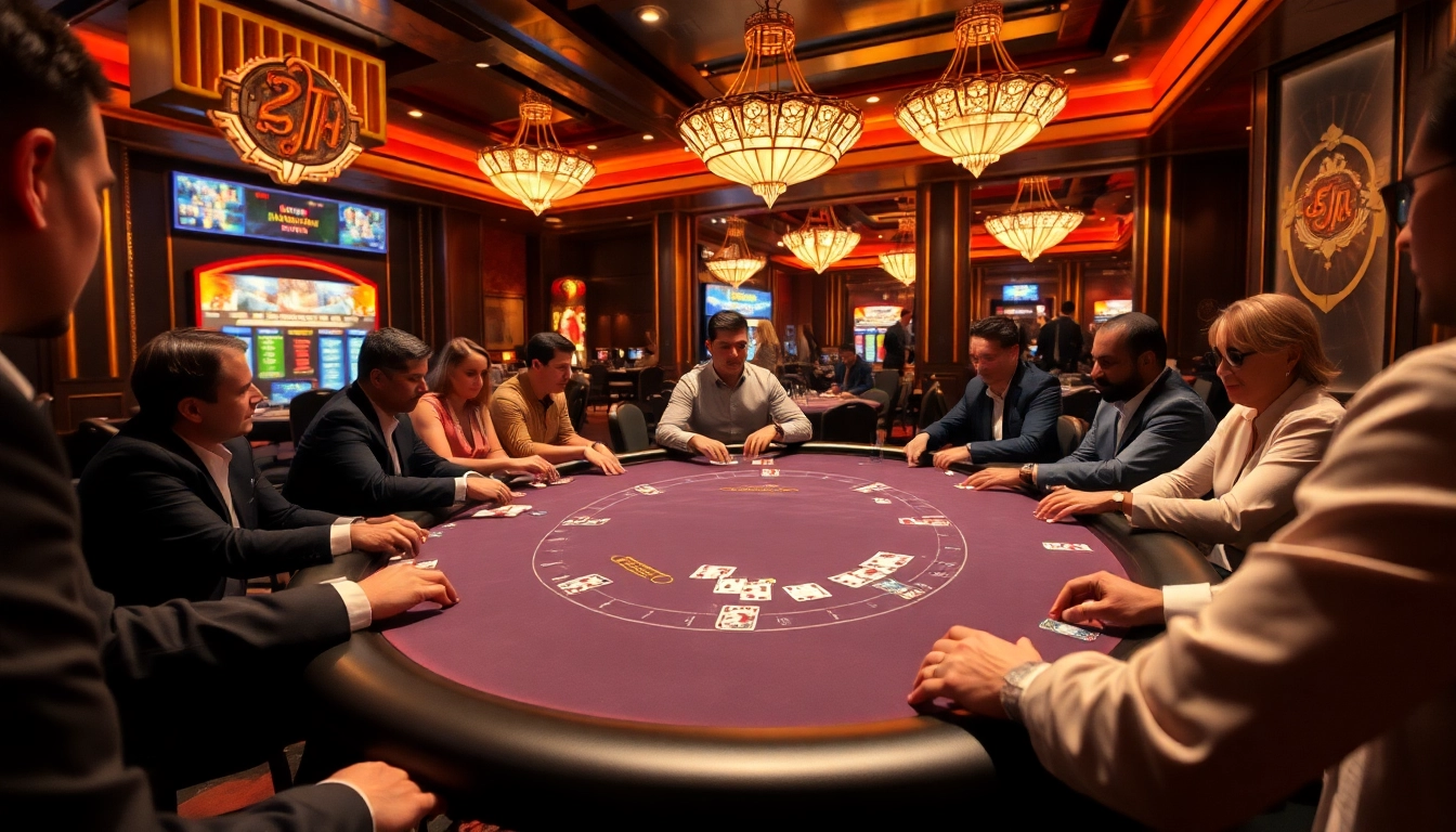 Permainan poker di kasino dengan taruhan tinggi di Pakde4D yang menggugah semangat.