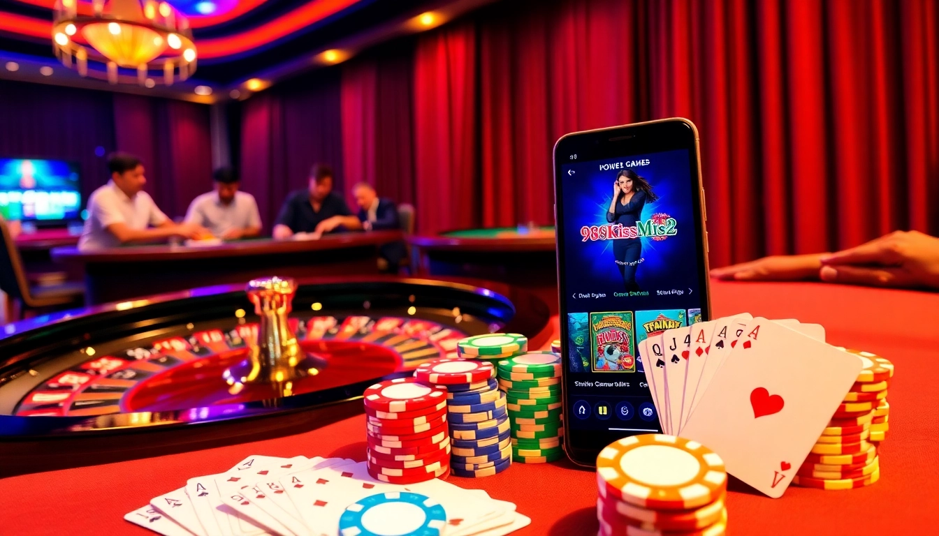 Experience the thrill of online gaming with 918Kiss at https://kiss918-ori.app featuring vibrant casino visuals.