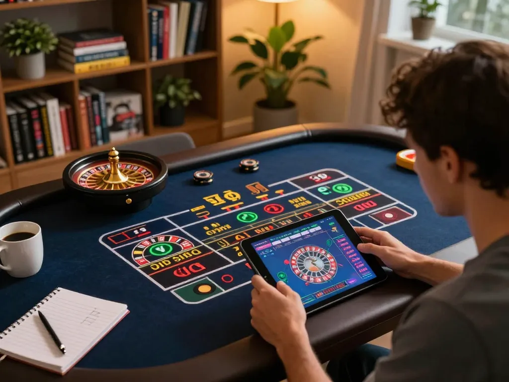 Engaging in online gaming at home, 32win offers live dealer roulette for an immersive experience.