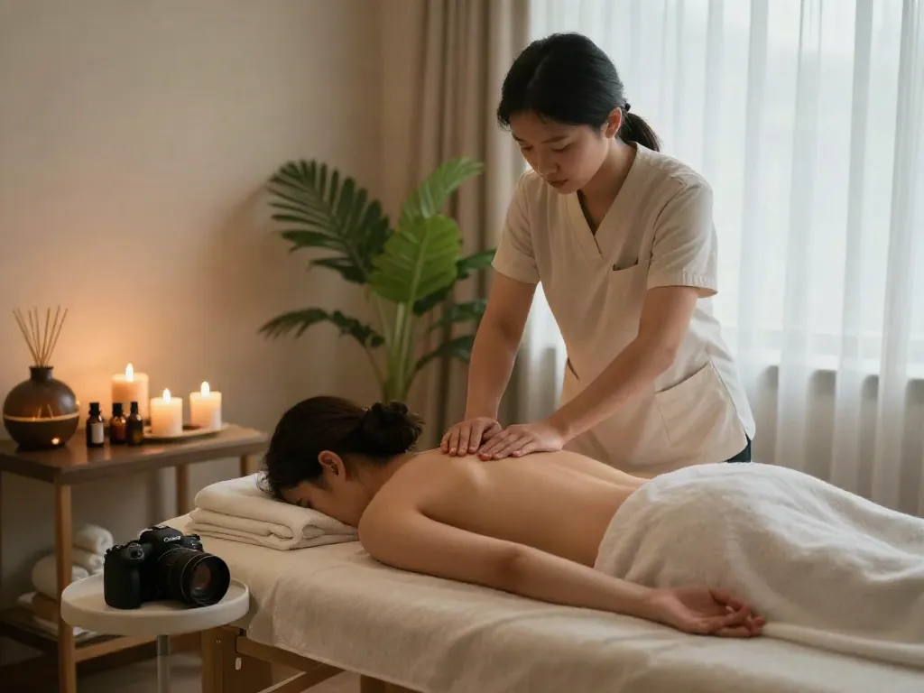 Experience 서현출장마사지 in a tranquil spa environment, featuring soothing techniques and a relaxing atmosphere.