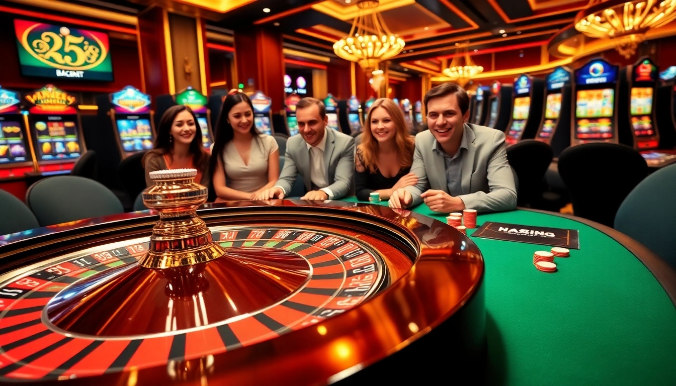 Experience the thrill of gameplay at https://x88.agency/ with colorful casino elements and engaged players.