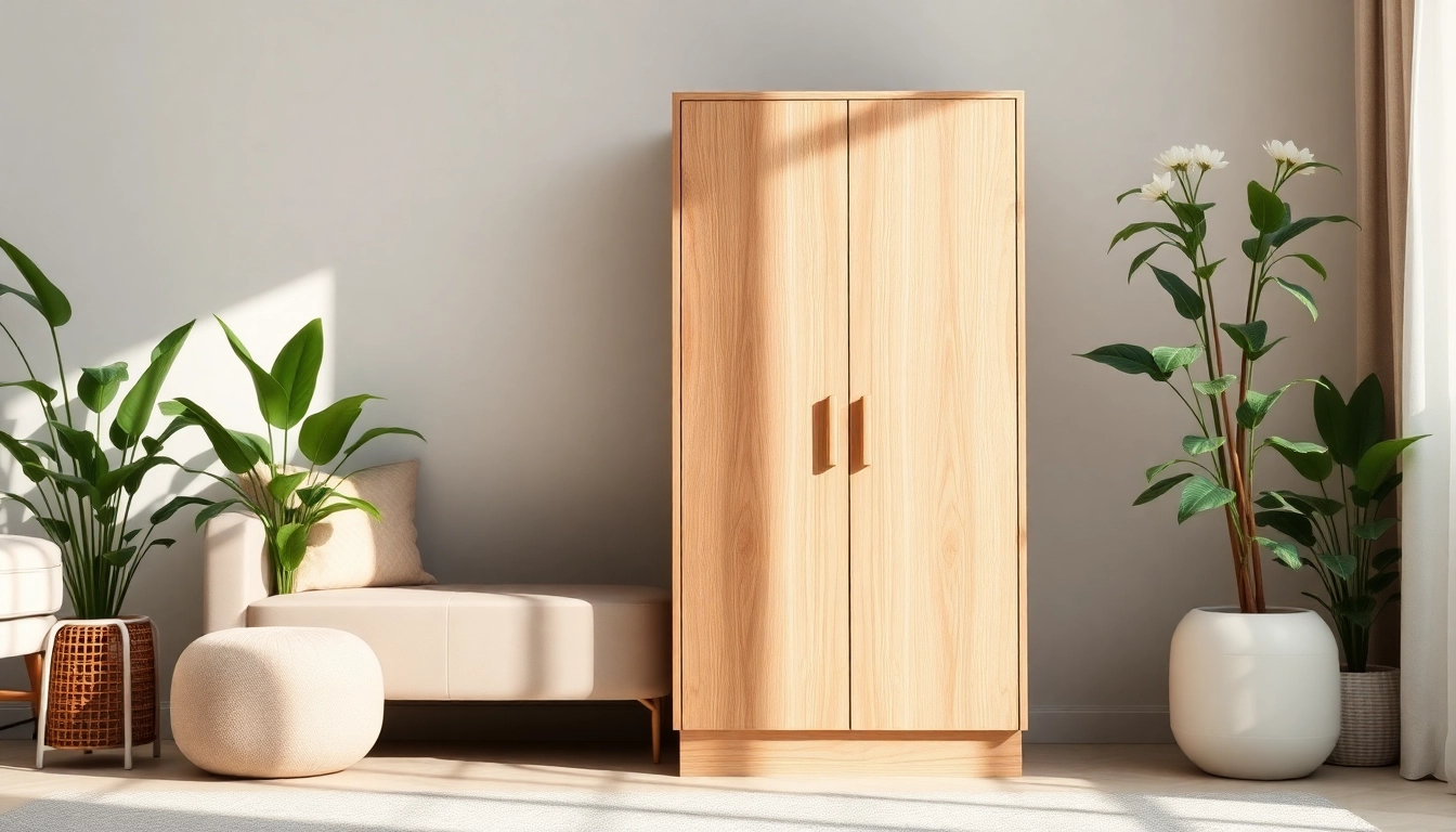 Showcasing a modern Storage cabinet in a cozy living room for stylish organization.