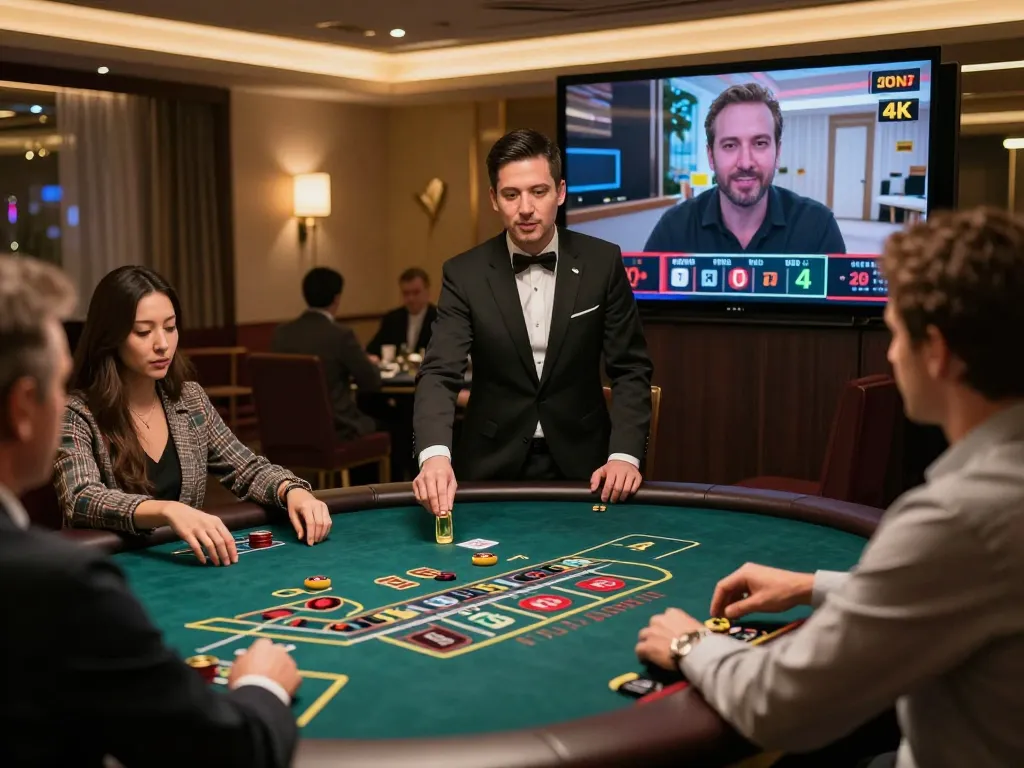 Engage in live Baccarat at UU88 with a professional dealer, enhancing your online gaming experience.