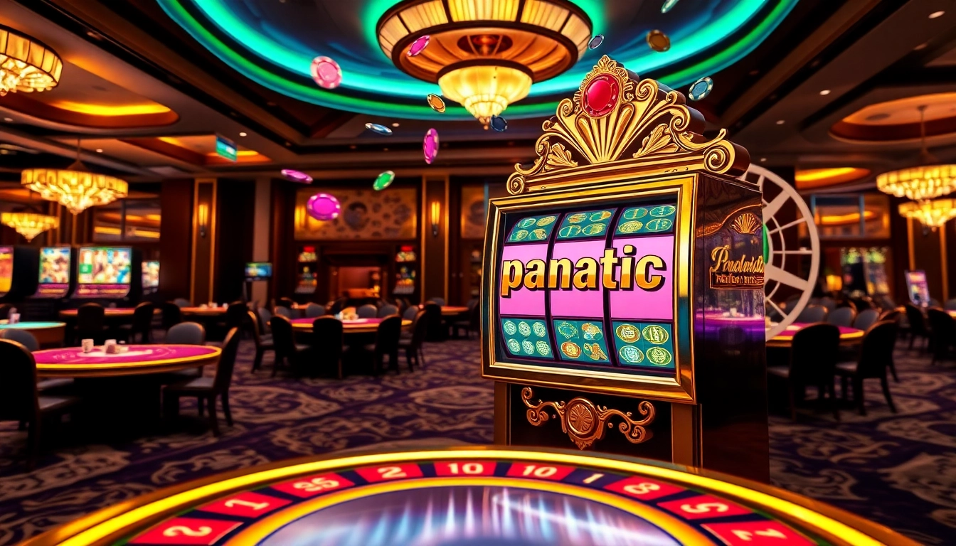 Players enjoying the excitement of a pragmatic slot game in a luxurious casino setting.