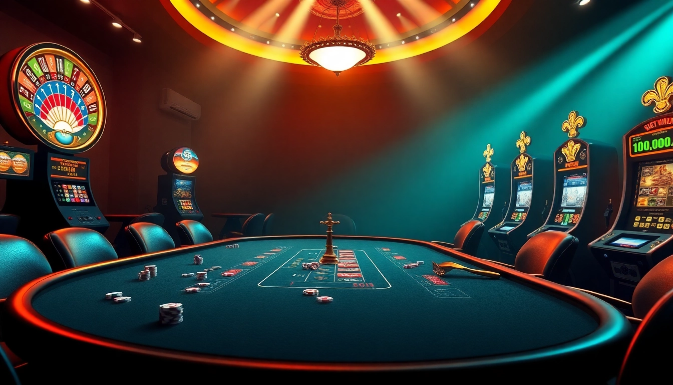 Experience elite online gambling at https://jun88site.com/ with vibrant poker games and luxurious casino visuals.