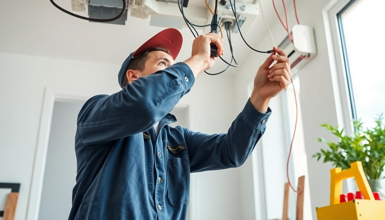 Installations by experts in edmonton electrical services showcasing quality workmanship.
