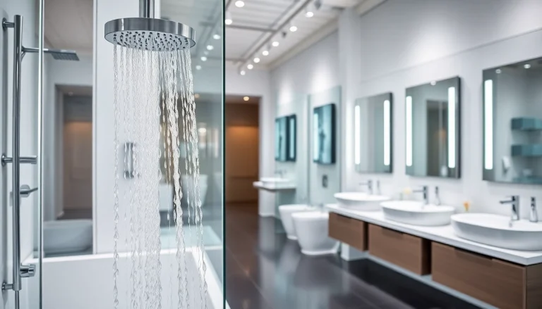 Sonni sanitär GmbH präsentiert elegante Duschinstallationen und hochwertige Badezimmerprodukte.