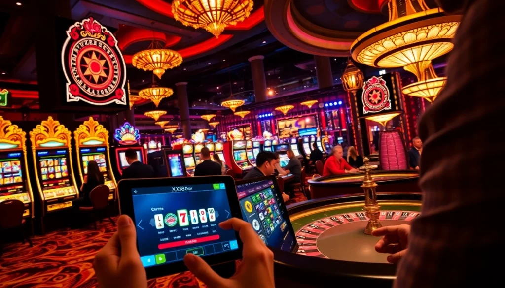 Experience the thrill of the casino at https://xx88.bar/ with vibrant slot machines and intense poker games.