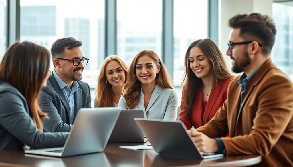 79king team collaborating in a modern office environment during a business meeting.