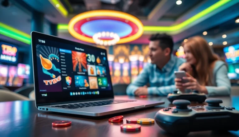 Experience TT88's exciting online gaming universe with vibrant visuals and modern technology.