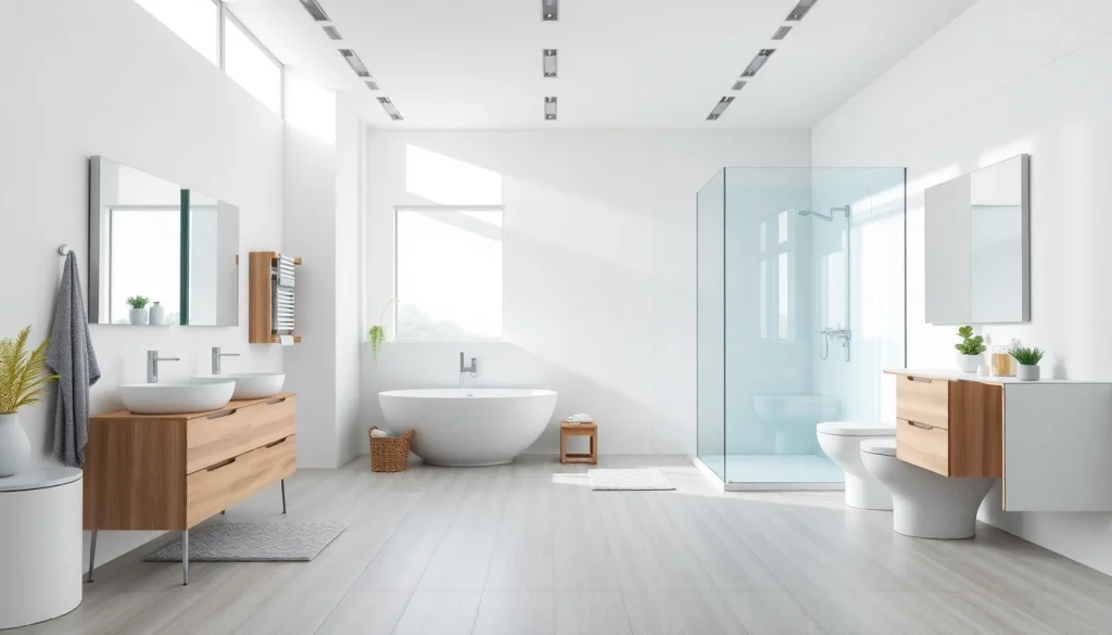 Erleben Sie die hochwertigen Produkte von sonni sanitär GmbH in einem modernen Badezimmer-Showroom.