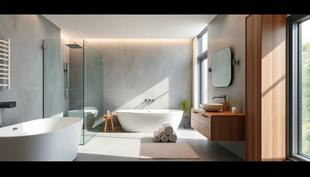 Erleben Sie die hochwertigen Produkte von sonni sanitär GmbH in einem modernen Badezimmer-Design.