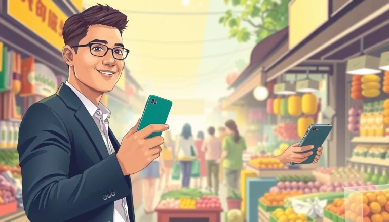 카드깡과 관련된 신용카드 거래를 상징적으로 보여주는 일러스트.