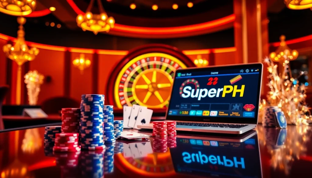 Sign up now at SuperPH by winning exciting games at a vibrant casino scene.
