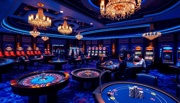 Experience high-stakes poker action at lc88 blue casino, where luxury meets excitement.