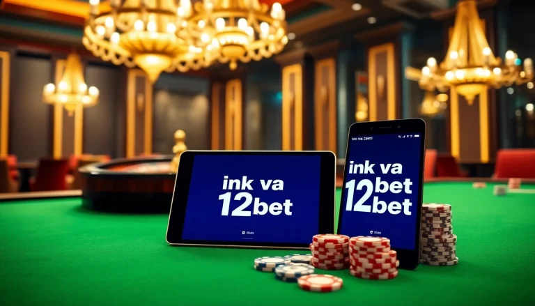 Experience the thrill of ink vao 12bet with casino game displays and vibrant poker tables.