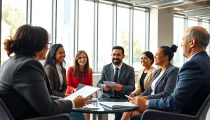 카드현금화에 대한 전문가와 함께 상담하는 장면을 담은 이미지