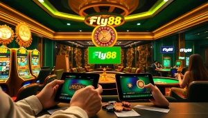Experience thrilling online gambling with https://fly88.legal/ featuring vibrant games and luxurious interfaces.