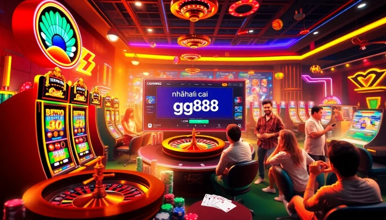 Engage in exciting gameplay at nhà cái gg88 with lively slots, roulette, and poker.