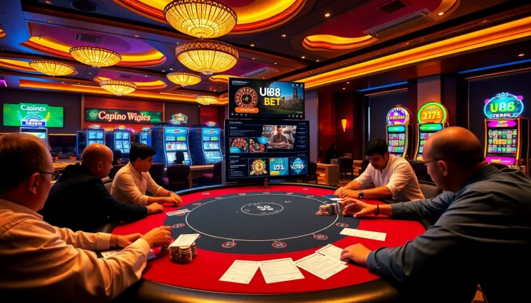 Experience the excitement of uu88 bet with live poker and dynamic casino action.