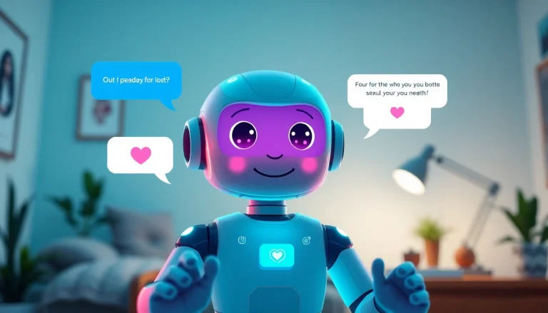 Engaging sex AI chat interaction showcasing a friendly chatbot interface.