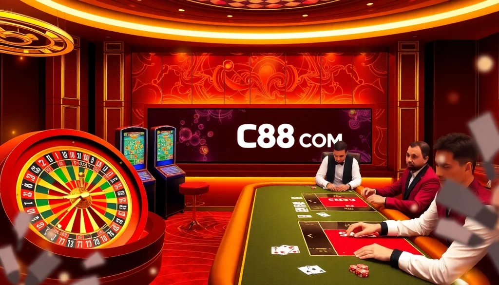 Experience thrilling online gaming at LC88 COM with vibrant tables, dynamic slots, and professional ambiance.