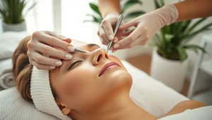 Enhance your complexion with a Dermaplane Facial procedure removing dead skin cells for smoother skin.